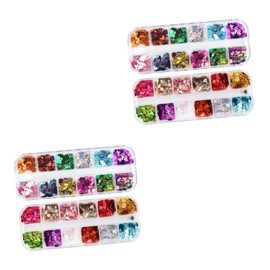 Minkissy Maple Leaf Nail Sequins Autumn Decorations for Manicure for Nail Salons and Home Use