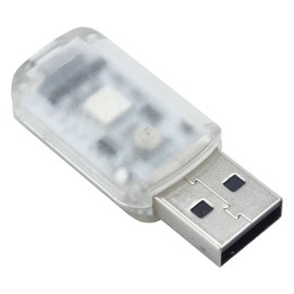 prendre PR-UL003 USB LED Light, Luminous Colors, 7 Colors, Sound Sensor, Brightness Adjustment, Car Use, USB Power, Easy Installation, Small, Compact