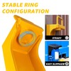 BESTOOL 15 Ton(33000 Ibs) Shipping Container Jack Lug with U-Shaped