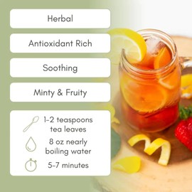 Organic Northwest Sunset Loose Leaf Tea - 2 oz Bag (Approx. 30 Servings) | Full Leaf Tea Company