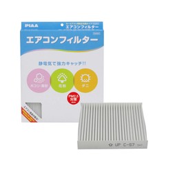 PIAA EVC-S7 Comfort Car Air Conditioner Filter, Special Electrostatic 2-Layers, Suitable for PM2.5, Shuts Out Dust, Dust Mites, Pollen, Replacement, 1 pc