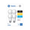 GE Basic Light Bulbs, 60 Watt, Soft White, A19 (4