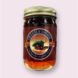 Sweetly Divine Hot Pepper Jelly - Multiple Flavors Available (Cranberry Jalapeno)