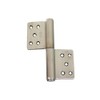 High Logic 17489 Stainless Steel KJ Flag Hinge, 5.0 inches (127 mm), Left