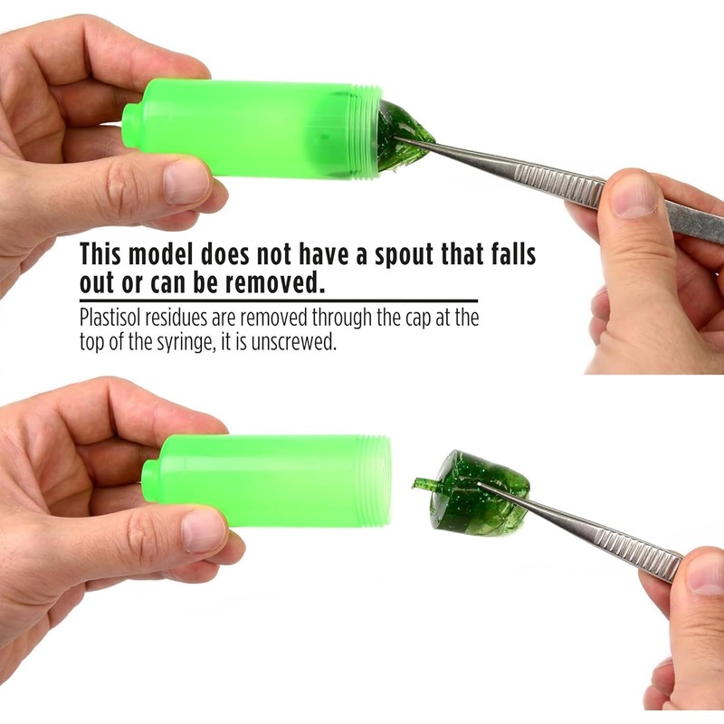 45 ml Injector for Soft Plastic Plastisol Fishing Lure Mold