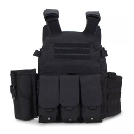 Yuqing Chaleco Tactico Militar Paintball Airsoft Gotcha Policia