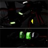 SHULLIN 2-Pack Reflective Band Arm Band Pants Hem Stopper Pants