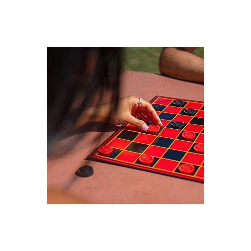 Cannon Sports Checkers Replacement Pieces - 24 Pack Checkers Pieces