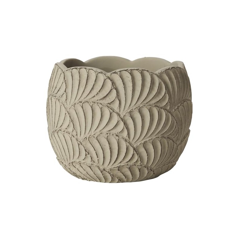 Annastore Cabbage Ceramic Flower Pot Diameter 15.5 cm Height 13