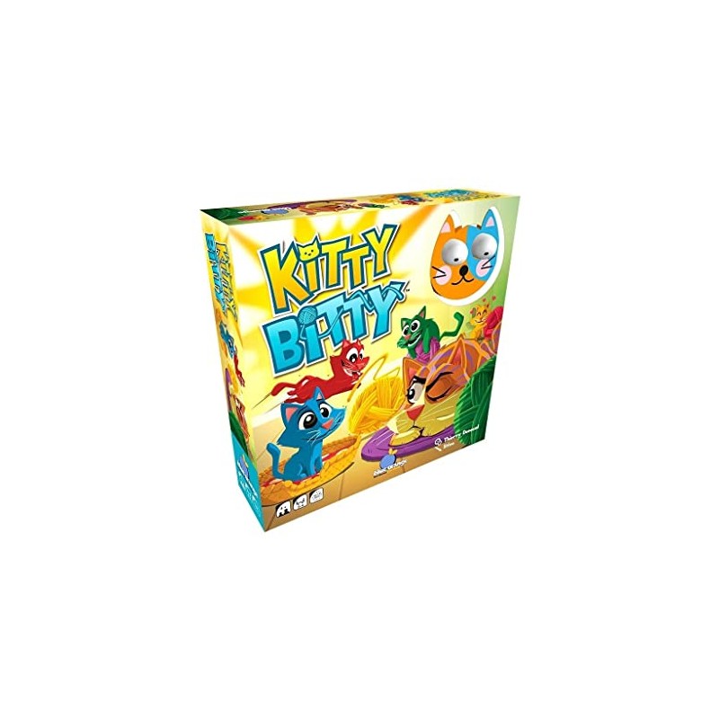 Blue Orange, Kitty Bitty, Children's Game, Educational Game, 2-4 Players,