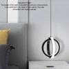 LED Pendant Light Fixture Height Adjustable Globe Modern Hanging Chandelier