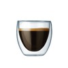 Bodum 2.5oz Pavina Double Wall High-Heat Borosilicate Glass, Set of