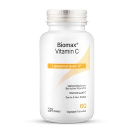 Vitamin C Liposomal 500mg – High Absorption Immune System Booster Supplements for Men & Women with Quali-C – Collagen Booster & Antioxidant Supplement - 60 Vegan Capsules