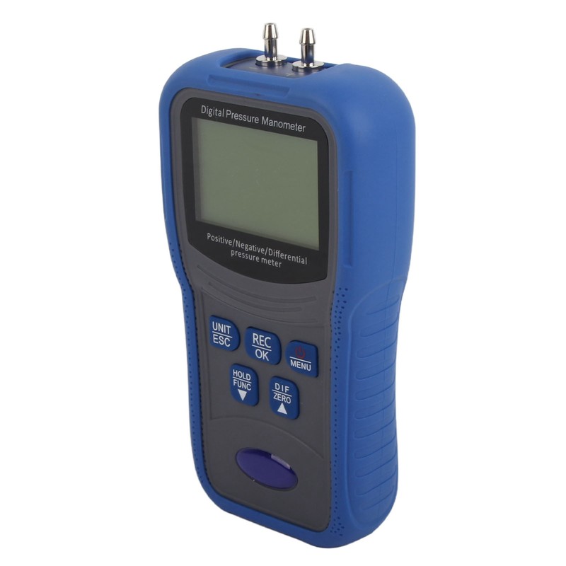 Digital Manometer LCD Display High Accuracy Sensitive Fast Measurement Gas