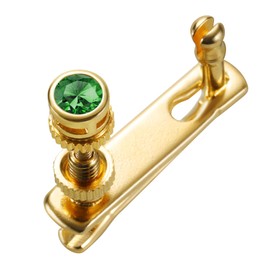 Handmade Creative Violin Fine Tuning Violin Tuners Violin Screw Violin String Adjusters for 3/4 4/4 Violins (5GREEN)