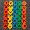 Eco Walker 4inch Mini Floor Spot Markers for Classroom Preschool