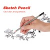 Walfront Drawing Pencils, 24 Pieces, 9H-14B Sketching and Drawing Pencils,