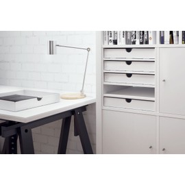 Kallax Cardboard Drawers Shelf for Shelf Use - Cardboard Boxes Paper Boxes Folding Boxes for Home Office, Study, Craft Room, Set of 5