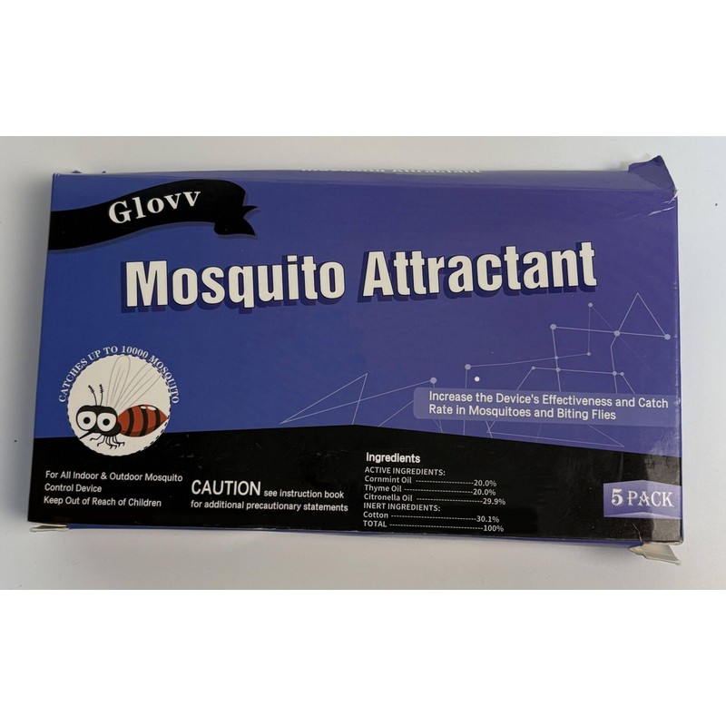 6 Mosquito Attractant Bait Refill Cartridge for Fruit Bug Zapper