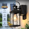 OPAXIS 2-Pack Front Porch Lights Outdoor Wall Mount Sconce with