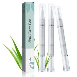 Nail Care Pen, Pack of 3 Nail Repair Pens, Nail Structure Essence, for Protection and Strengthening of Nails, for Care and Repair of Nails and Cuticles