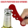 2 Pcs Bottle Opener Durable Multi Purpose Can Opener Multi-Function
