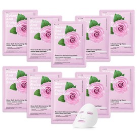 10 Pack Variety Facial Sheet Masks Skin Care Set, Hydrating Bulk Sheet Face Masks Skincare Gifts Set for Women Men, Long Lasting Moisturizing Face Mask for All Skin Type（B2)