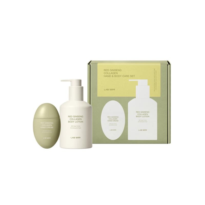 CheongKwanJang [Jeongmol] Lab1899 Red Ginseng Collagen Hand & Body Set