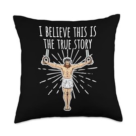 Gymnastics Rings True Cross Rings Gymnast Throw Pillow