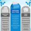 WITHU Disposable Face Towels, Ultra Soft, Thick Towelettes, Hygienic Makeup