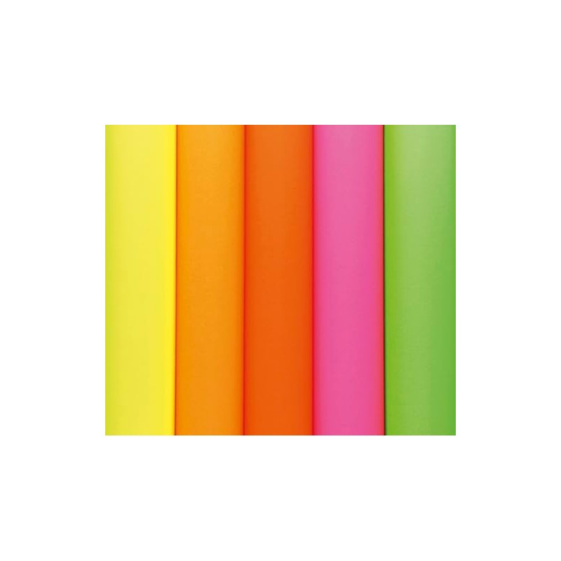 Clairefontaine 93921C Pack of 100 Sheets in Neon Colours, DIN
