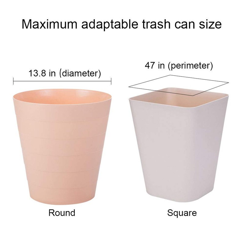 8 Gallon Drawstring Trash Bags-0.79 Mil Ultra Strong Medium Trash