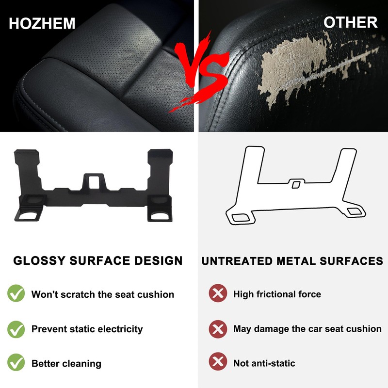 HOZHEM Car ISOFIX Mount Bracket Child Safety Seat Mount Bracket