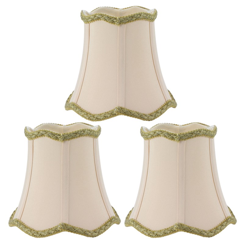 3Pcs Modern Lampshade European Style ClipOn E14 Chandelier Lamp Shade