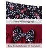 PATPAT 3T Girls Outfits Wine Red Shirts And Floral Pants