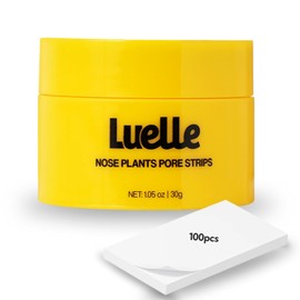 Luelle - Pore Strips, Deep Cleansing Pore Strips, Blackhead Remover, Nose Plants Pore Strips with 100 PCS, Blackhead Remover Peel off Mas...