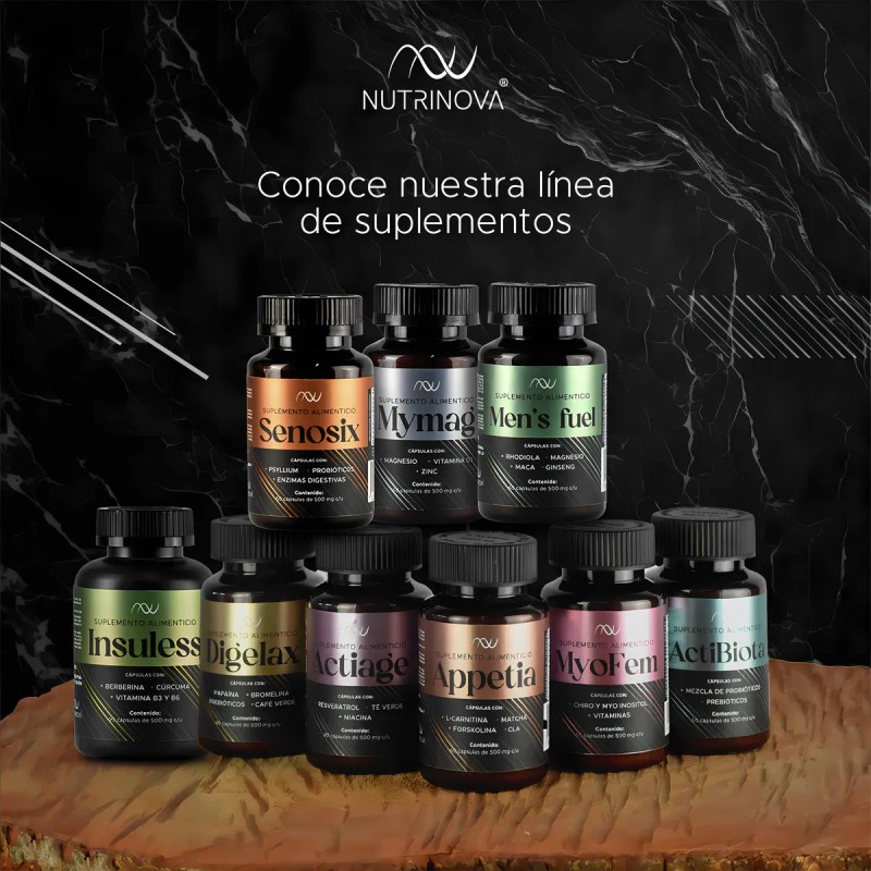 Psyllium, Probióticos, Papaína y Bromelina | Fórmula en Cápsulas con