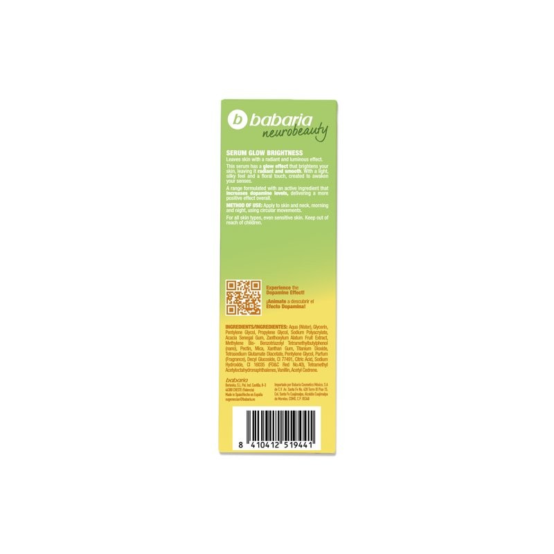 Serum facial glow Babaria Neurobeauty 30 ml