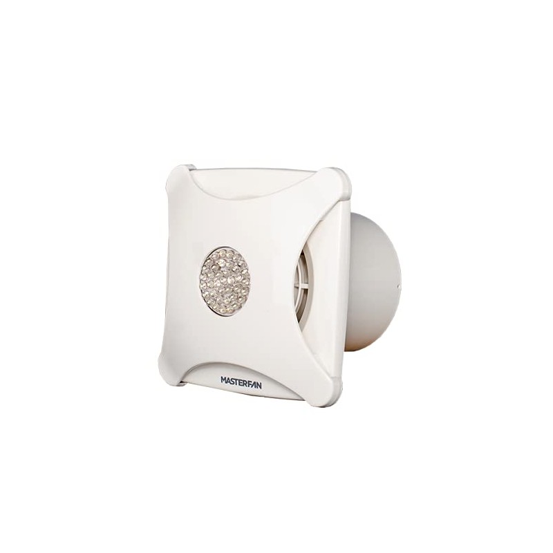 Masterfan Extractor de Aire Deco Led 4" color Blanco