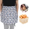 Eggs Apron Eggs Collecting Gathering Holding Apron for Chicken Hense