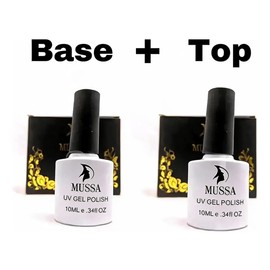 Base Y Top Finish Gelish Para Uñas Marca Mussa 10 Ml