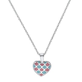 Prinzessin Lillifee Necklace with Pendant 925 Sterling Silver/Stainless Steel Girls Children's Necklace 35 + 3 cm Comes in Jewellery Gift Box, Sterling Silver, No Gemstone
