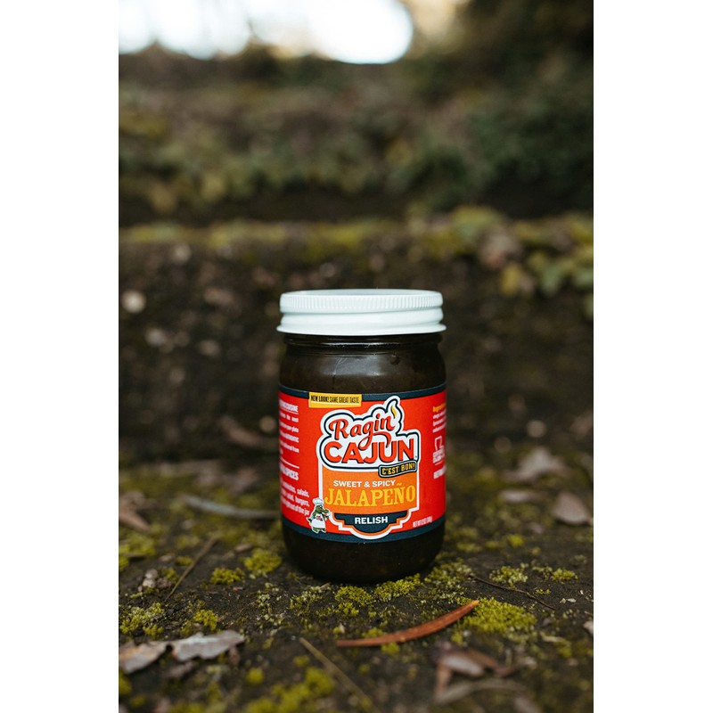 Spicy Sweet Jalapeño Relish 12 fl oz Ragin' Cajun (Pack