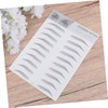 minkissy Women Eyebrow Sticker 2pcs Imitation Artificial Eyebrow Transfer Stickers