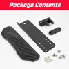 SHEAM Dead Pedal Driver Foot Rest Pad - Left Side