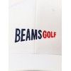 Beams Golf A-FLEX Mesh Flag Logo Cap White - 81411106412,
