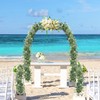2 pieces eucalyptus garland, 180 cm artificial garlands, wedding garland,