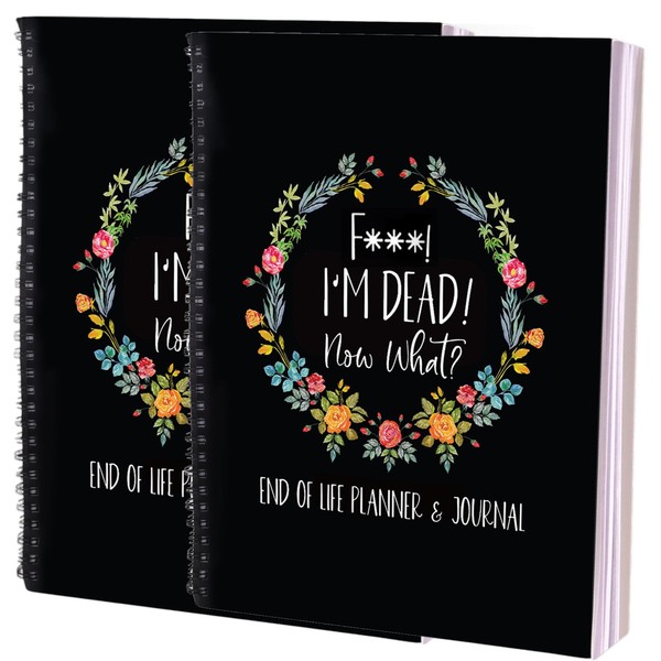 Yempum 2 Pcs I'm GONE End of Life Planner -