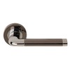 Excel DH3570 Argo Passage Door Handles on Round Rose, Polished