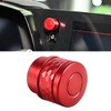 BILLFARO Red Volume Control Knob,Extended Protective Decorative Volume Dial Rotary